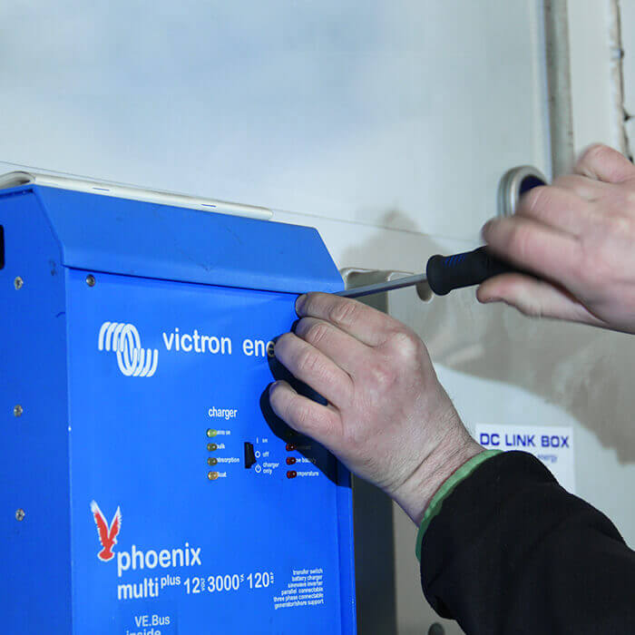 Victron Kästen SET Programmierung