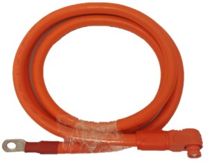 Anschlusskabel 1x 2m orange (Plus) für Pytes V5°a mit M10 Kabelschuh