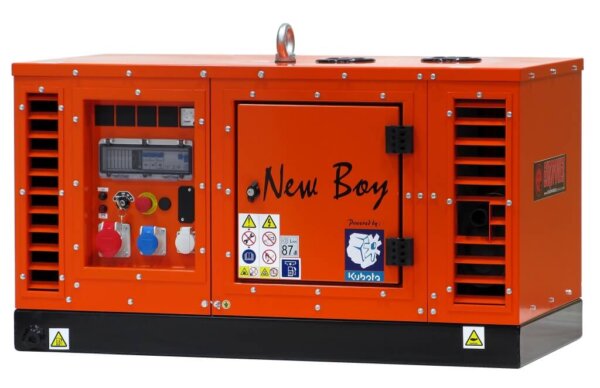 Diesel-Stromerzeuger 8kVA 230/400V 50Hz Schallgedämmt New Boy EPS83TDE