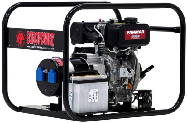Stromerzeuger Diesel 2,6kVA 230V 50Hz Tragbar EP2800DE