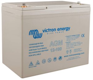 Victron Energy 12V/100Ah AGM Super Cycle Batt. (M6) BAT412110081