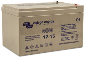 Victron Energy 12V 15Ah AGM Super Cycle Batt. (M5) BAT412015080