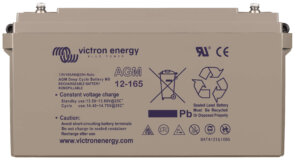Victron Energy 12V 165Ah AGM Deep Cycle Batt. (M8) BAT412151085