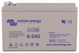 Victron Energy 6V 240Ah AGM Deep Cycle Battery BAT406225084