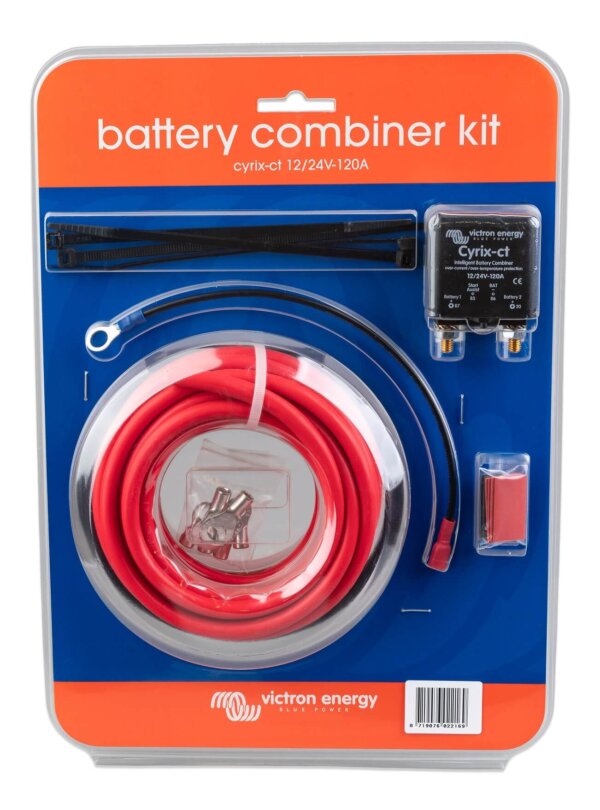 Victron Energy Cyrix-ct 12V 24V 120A Battery Combiner Kit CYR010120110R