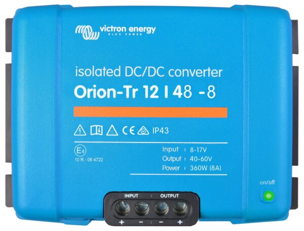 Victron Energy Orion-Tr 12V - 48V 8ADC (380W) Konverter isoliert ORI124838110