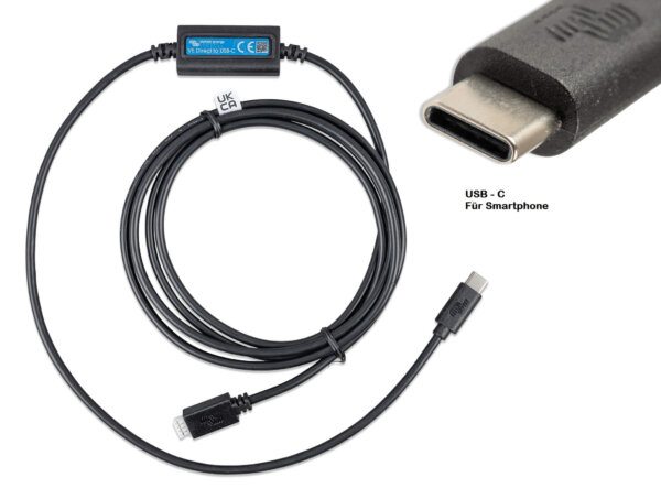 Victron Energy VE.Direct to USB-C interface ASS030530030