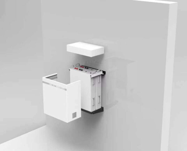 Wandhalterung R-Box für 2x Lithium Akku 51,2V 100Ah 5kWh E-Box 48100R